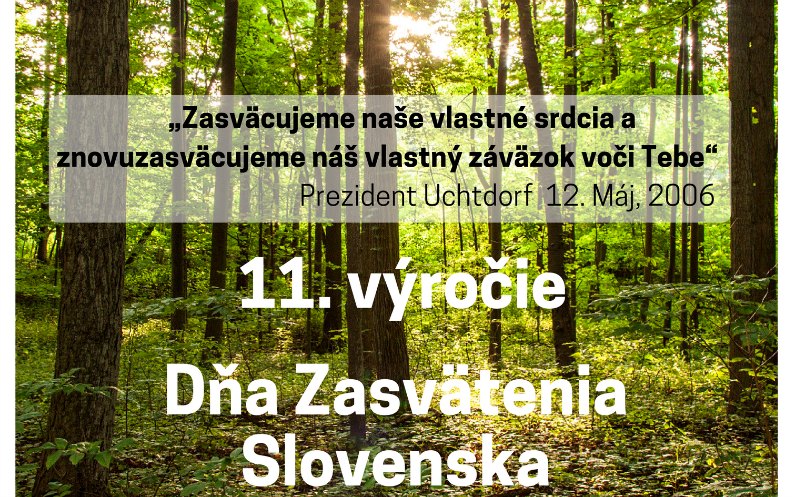 Oslavy zasvätenia Slovenska ku kázaniu evanjelia – 11.výročie